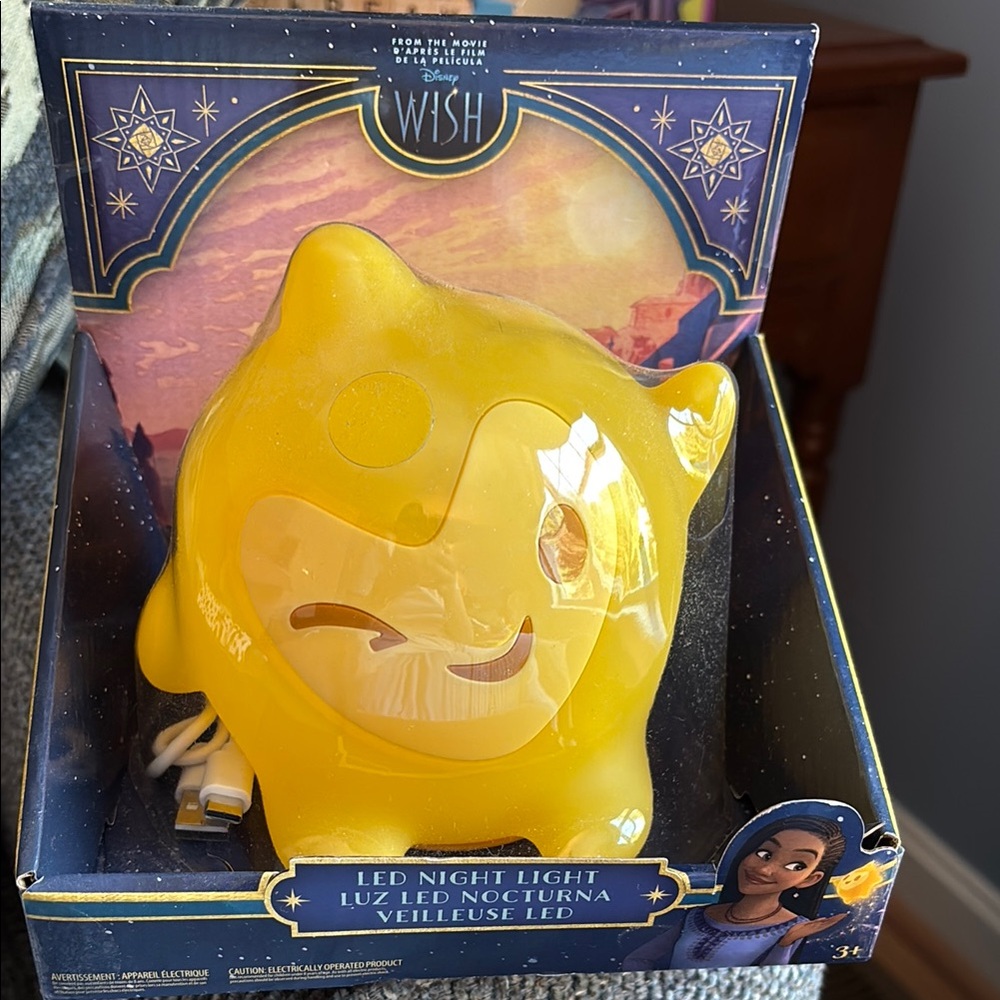 Wish LED Night Light from the movie Wish by Disney. NWT